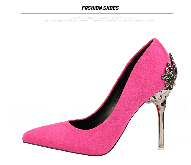 Title 54, Sexy Pumps Super 9.5 cm High Heels Temperament ...