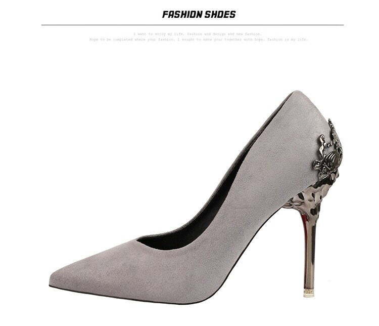 Title 62, Sexy Pumps Super 9.5 cm High Heels Temperament ...