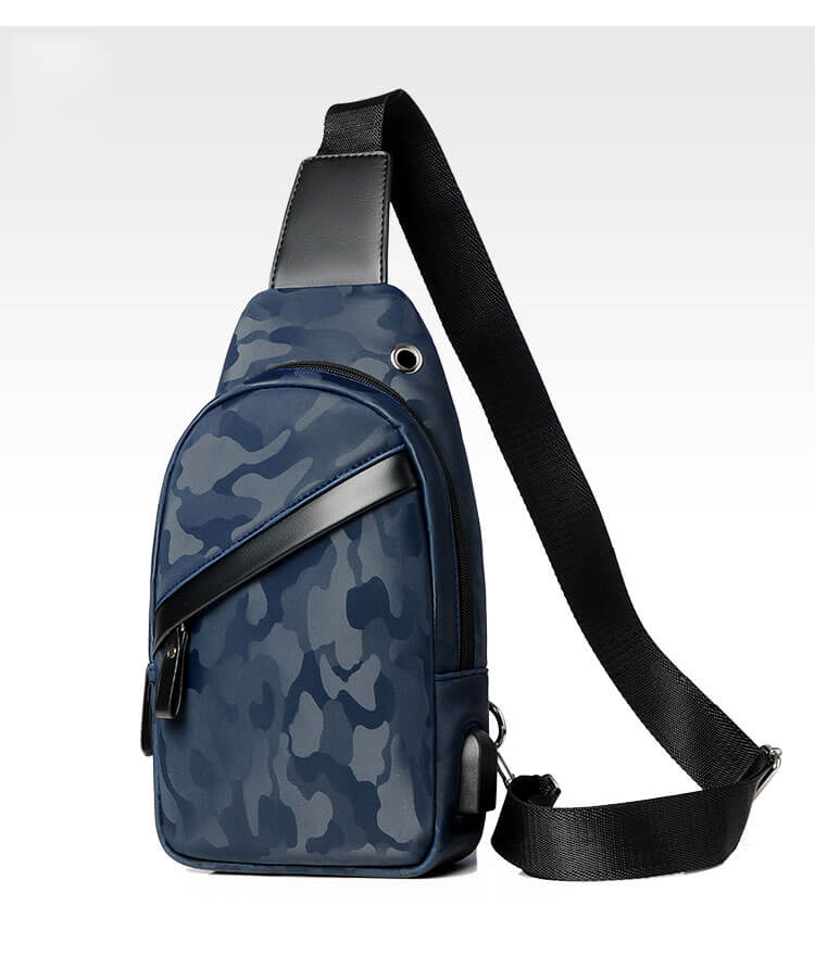 Title 11, Mens camouflage one shoulder cross chest bag, ...