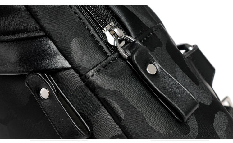 Title 17, Mens camouflage one shoulder cross chest bag, ...