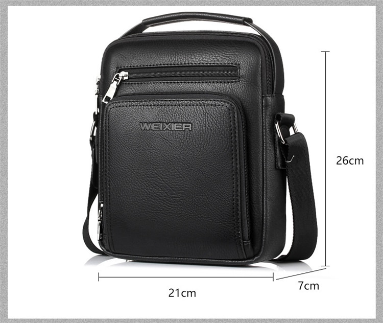 Title 2, Heren Messenger Bag Waterdicht met Laptopvak en...