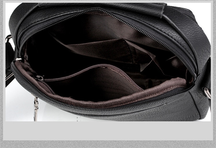 Title 18, Heren Messenger Bag Waterdicht met Laptopvak en...