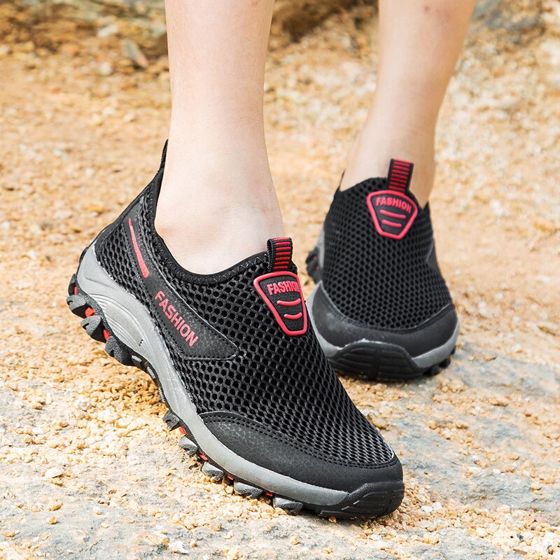 Title 4, Spring and Summer new mesh breathable hiking sh...