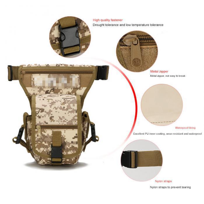 Title 3, All-Around Tactical Waist Leg Bag, Carry Essent...