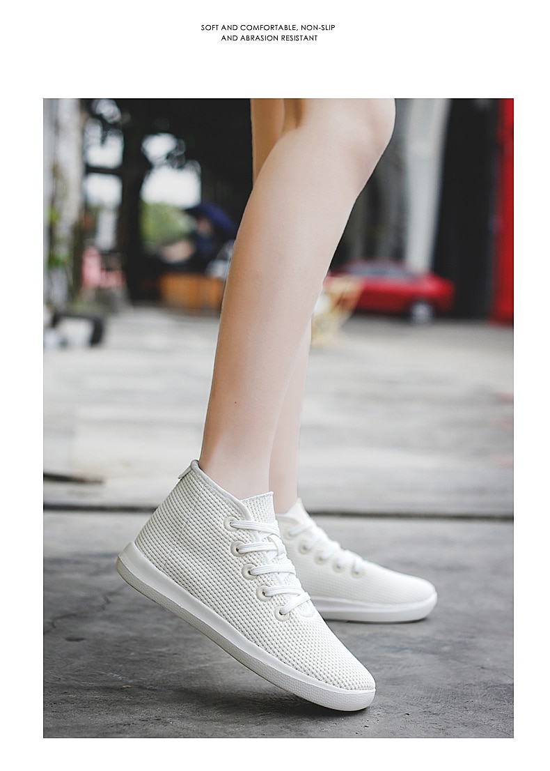 Title 31, Casual Fly Woven Breathable Middle Cut A Shoes...