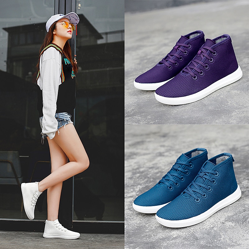 Title 47, Scarpe da donna Casual Fly Tessuto Traspirante ...