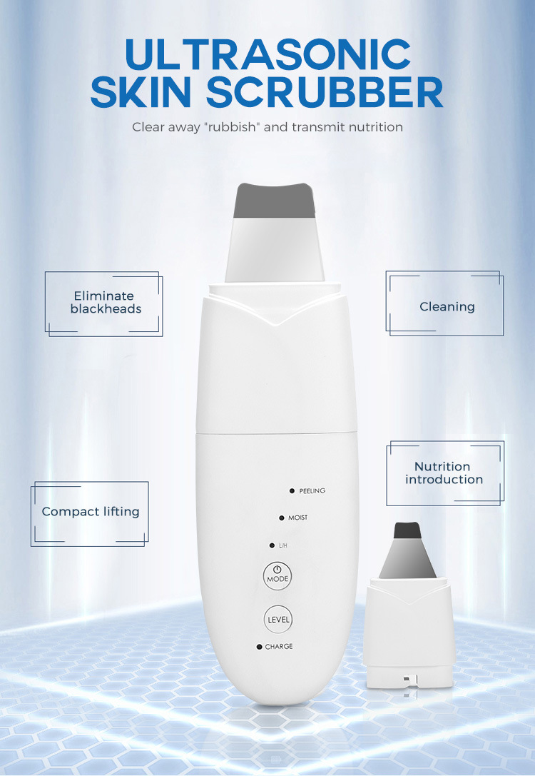 Title 6, Ultrasonic facial cleanser for beauty, blackhea...