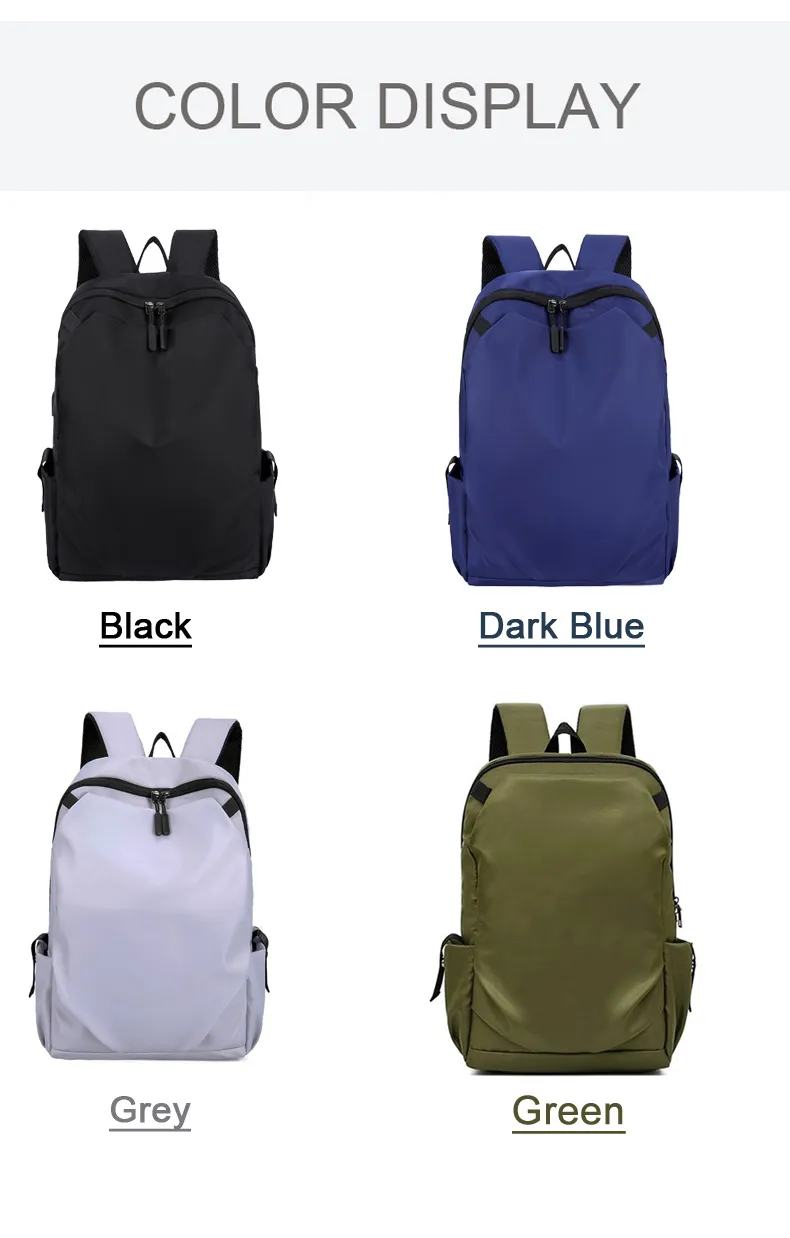 2020 satchel bag school Wholesale custom fashion waterproof bookbag business with usb backpack laptop bags for men