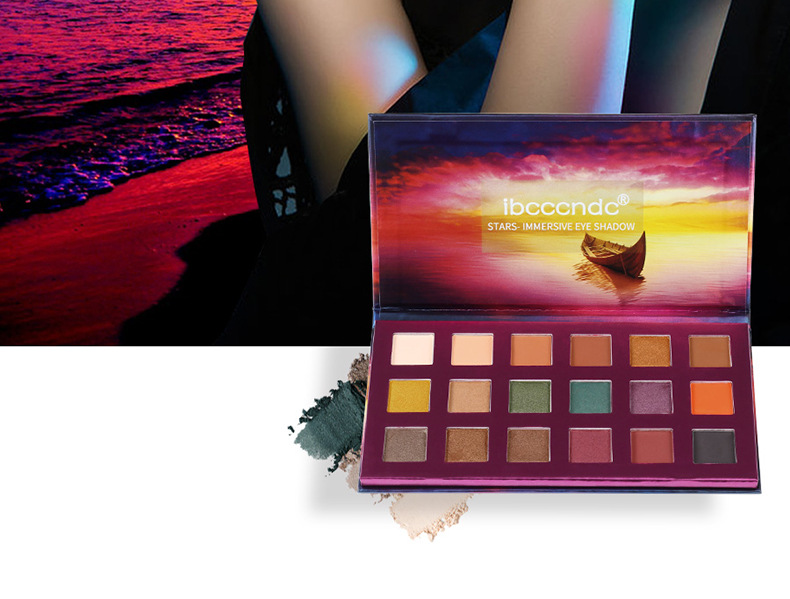 Title 2, Nova Paleta de Sombras Flutuantes Sunset Crie l...