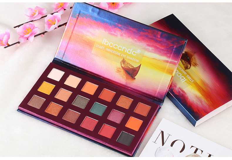 Title 26, Nova Paleta de Sombras Flutuantes Sunset Crie l...