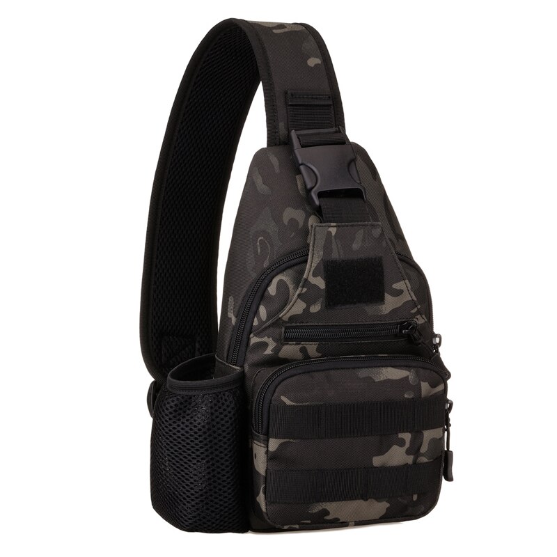 Title 5, Canvas Backpack with Charging Port and Waist Ba...