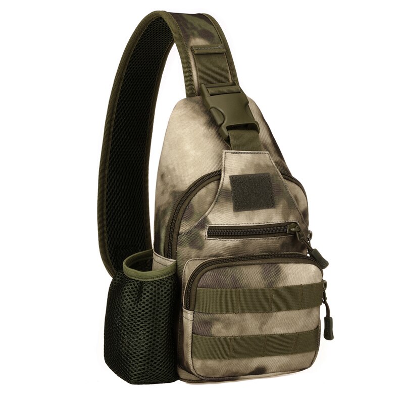 Title 6, Canvas Backpack with Charging Port and Waist Ba...