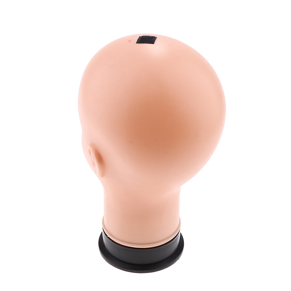 Bald Female Make-up Manikin Head Cosmetology Mannequin Head for Beach Hat/Beret/Bucket Hat/Baseball Cap