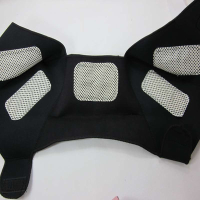 Title 3, Self-heating shoulder pads Relieve pain and mus...