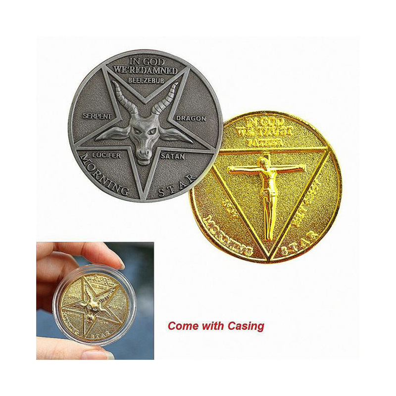 Title 8, Satan Pentecost Commemorative Coin