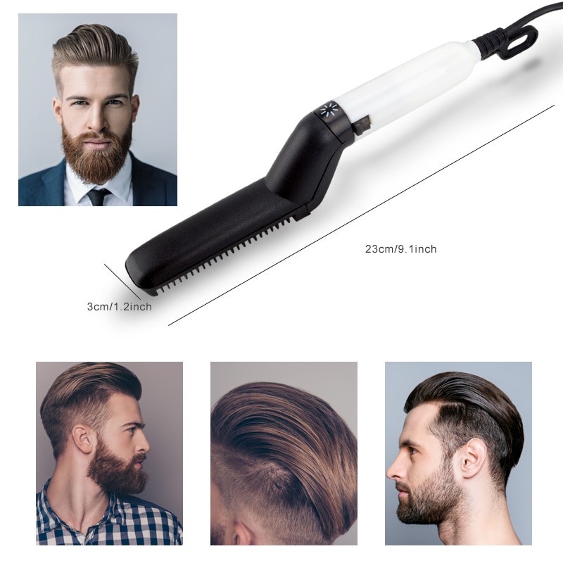 Title 8, Herenkam voor steil haar en baard, voor styling...