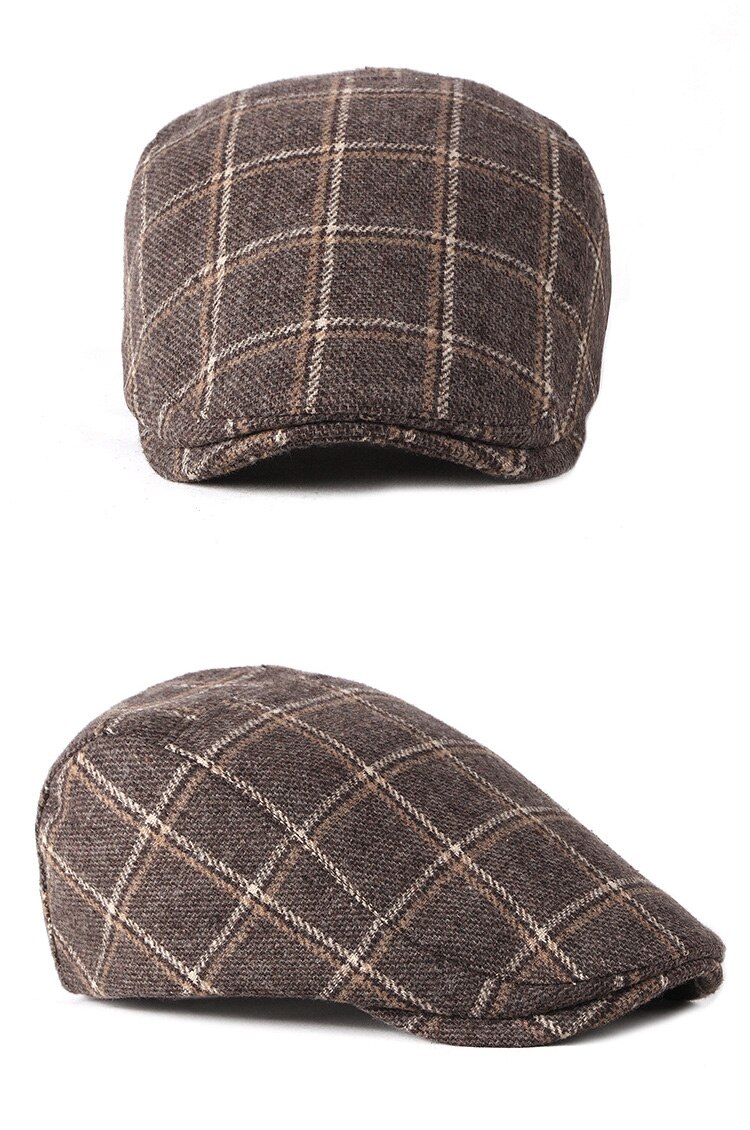 Title 9, Gorro Estilo Británico Retro para Hombre Boina ...