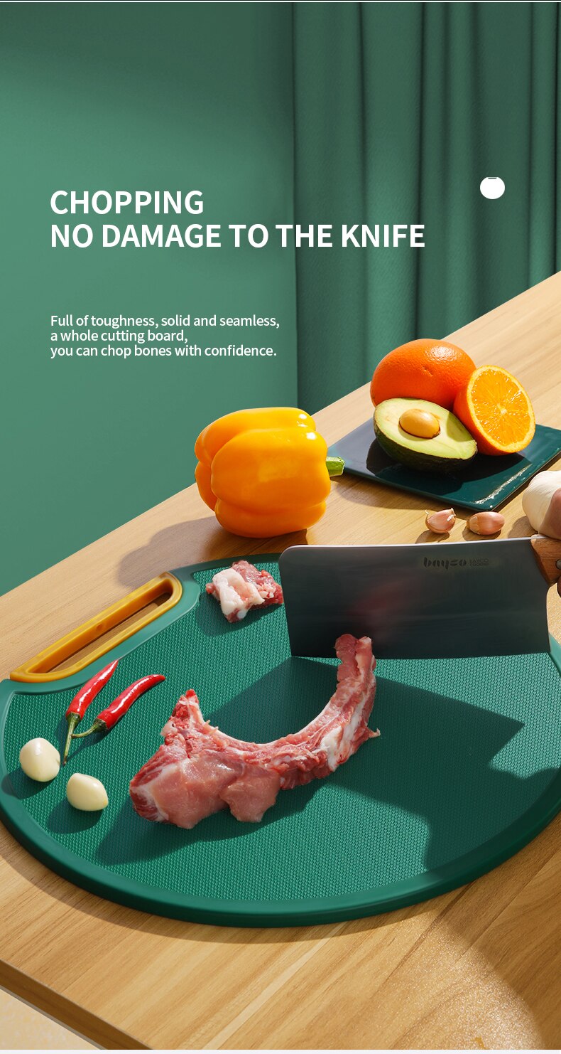 Title 5, Professional Plastic Cutting Board For Meat Veg...