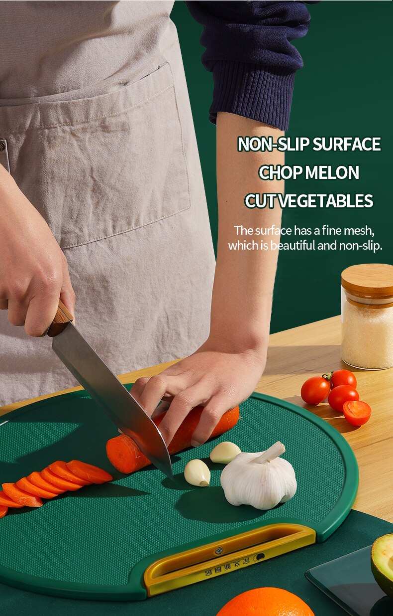 Title 7, Professional Plastic Cutting Board For Meat Veg...