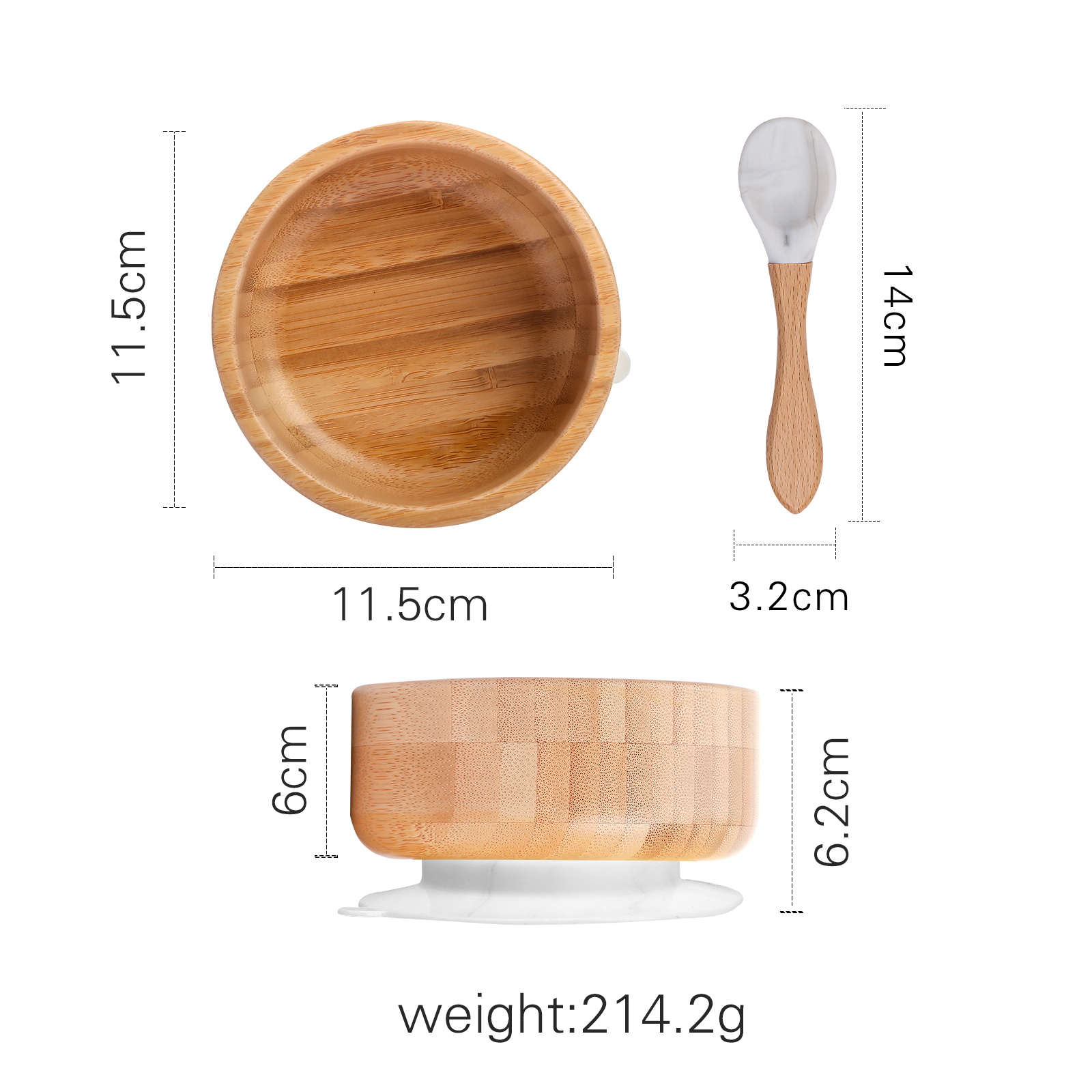 Title 1, Wooden Feeding Bowls For Children