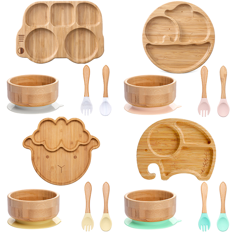 Title 2, Wooden Feeding Bowls For Children