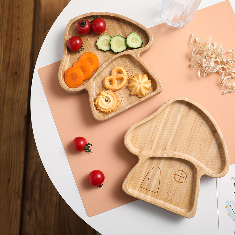 Title 4, Wooden Feeding Bowls For Children