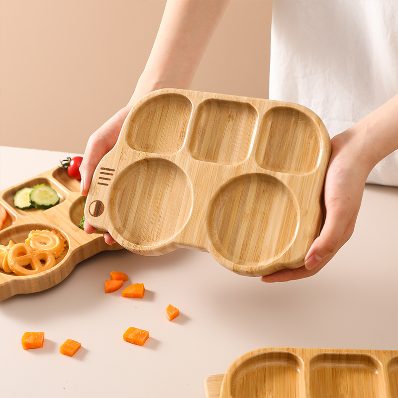 Title 5, Wooden Feeding Bowls For Children