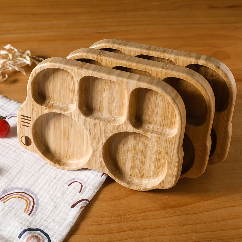 Title 7, Wooden Feeding Bowls For Children