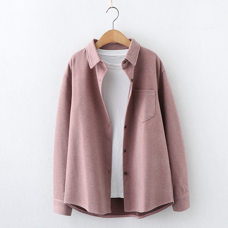 Title 5, Lapel Sweater New Style Long-sleeved Outer Wear...