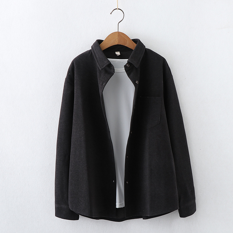 Title 8, Lapel Sweater New Style Long-sleeved Outer Wear...