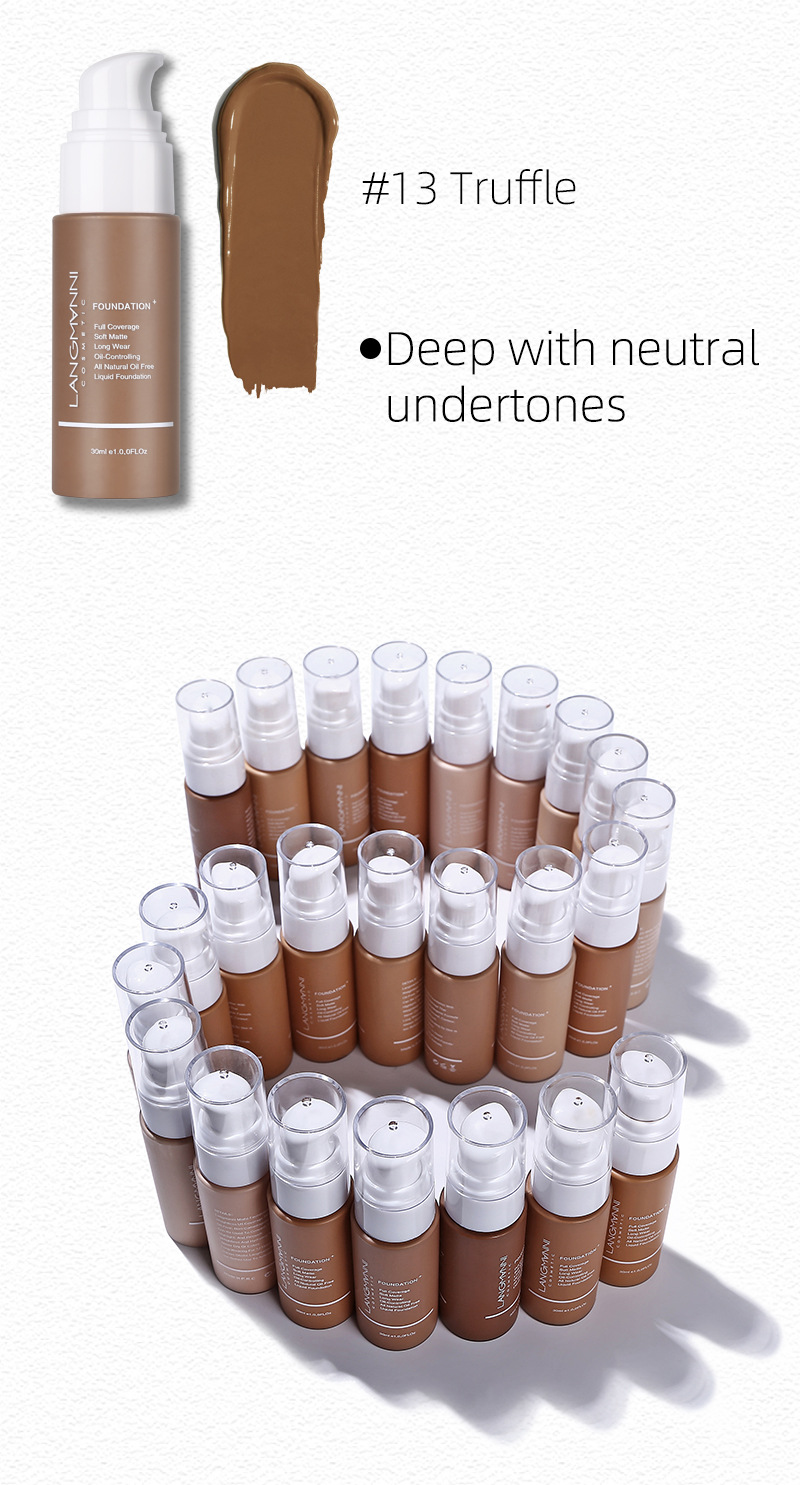 Title 11, Matte oil control concealer liquid foundation f...