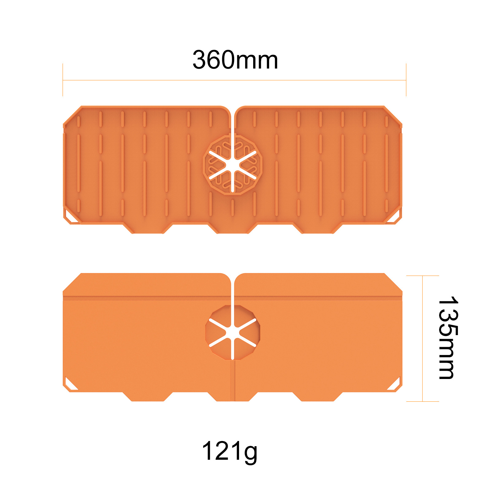 Title 21, Faucet Splash Proof Silicone Pad — Keeps your c...