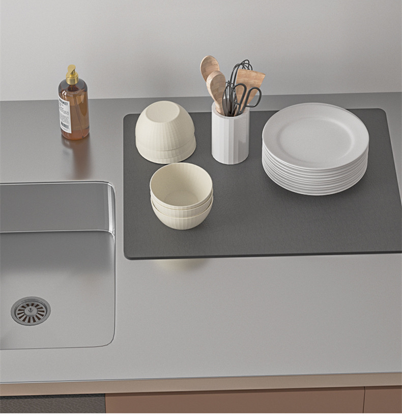 Title 6, Kitchen Diatom Mud Wash Table Drain Absorbent Pad