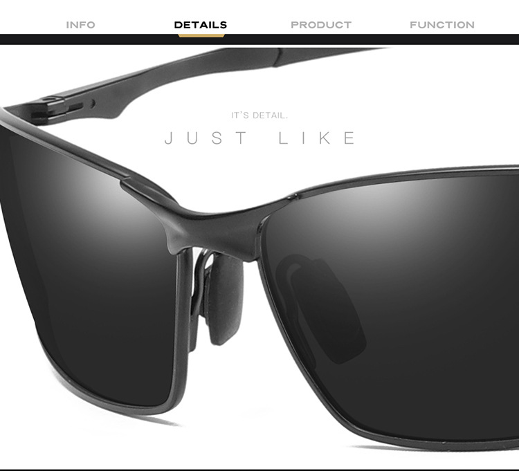 Title 3, Beliebte polarisierte Herren Metall-Sportbrille...