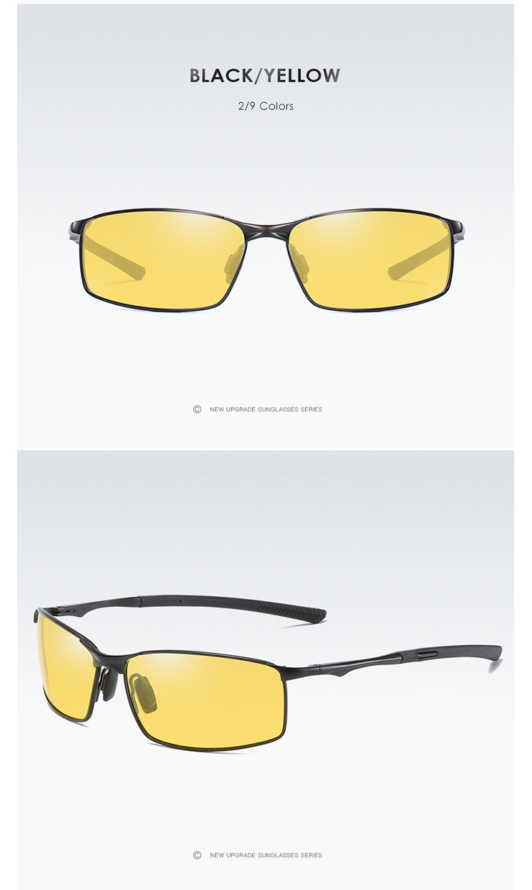 Title 6, Beliebte polarisierte Herren Metall-Sportbrille...