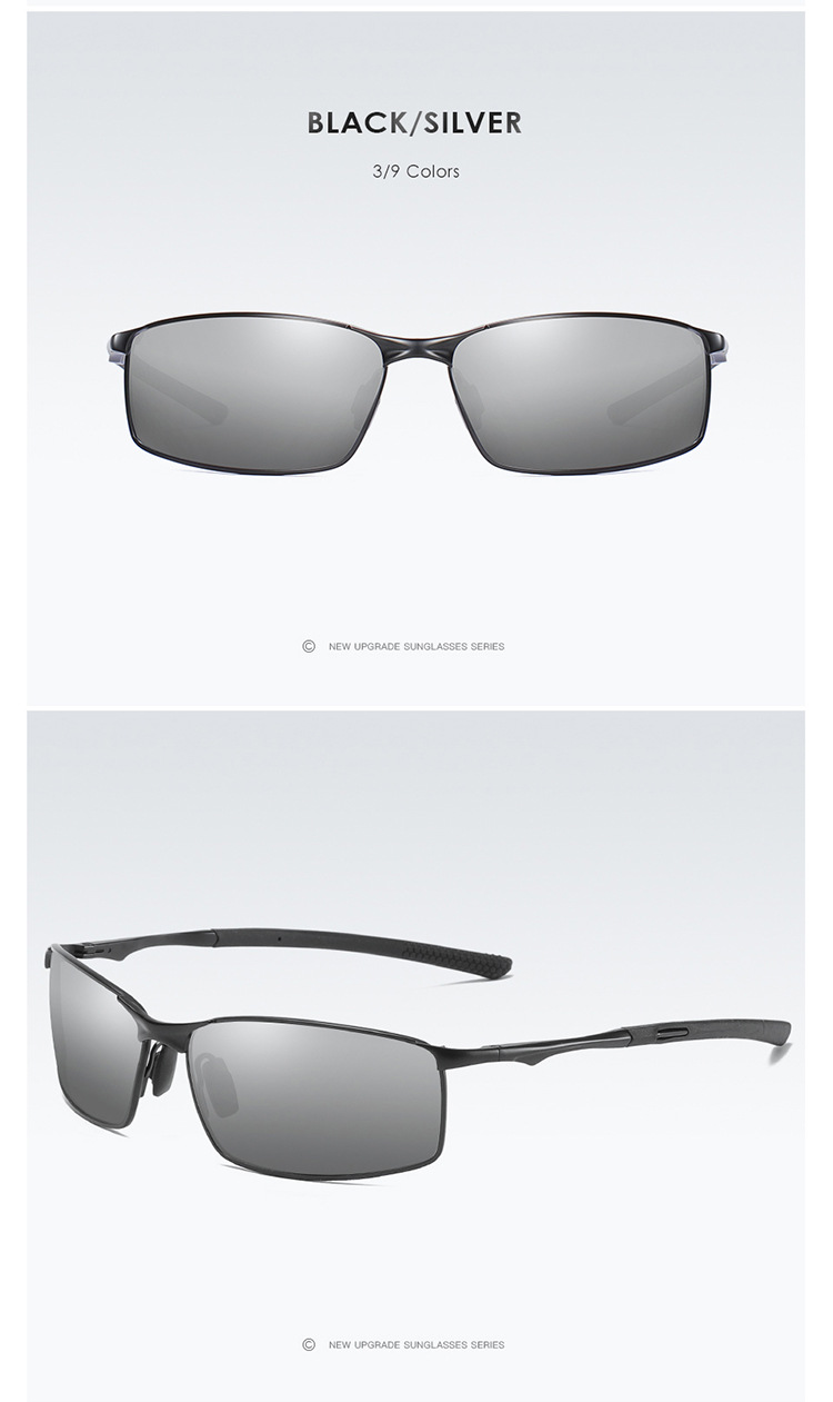 Title 7, Beliebte polarisierte Herren Metall-Sportbrille...