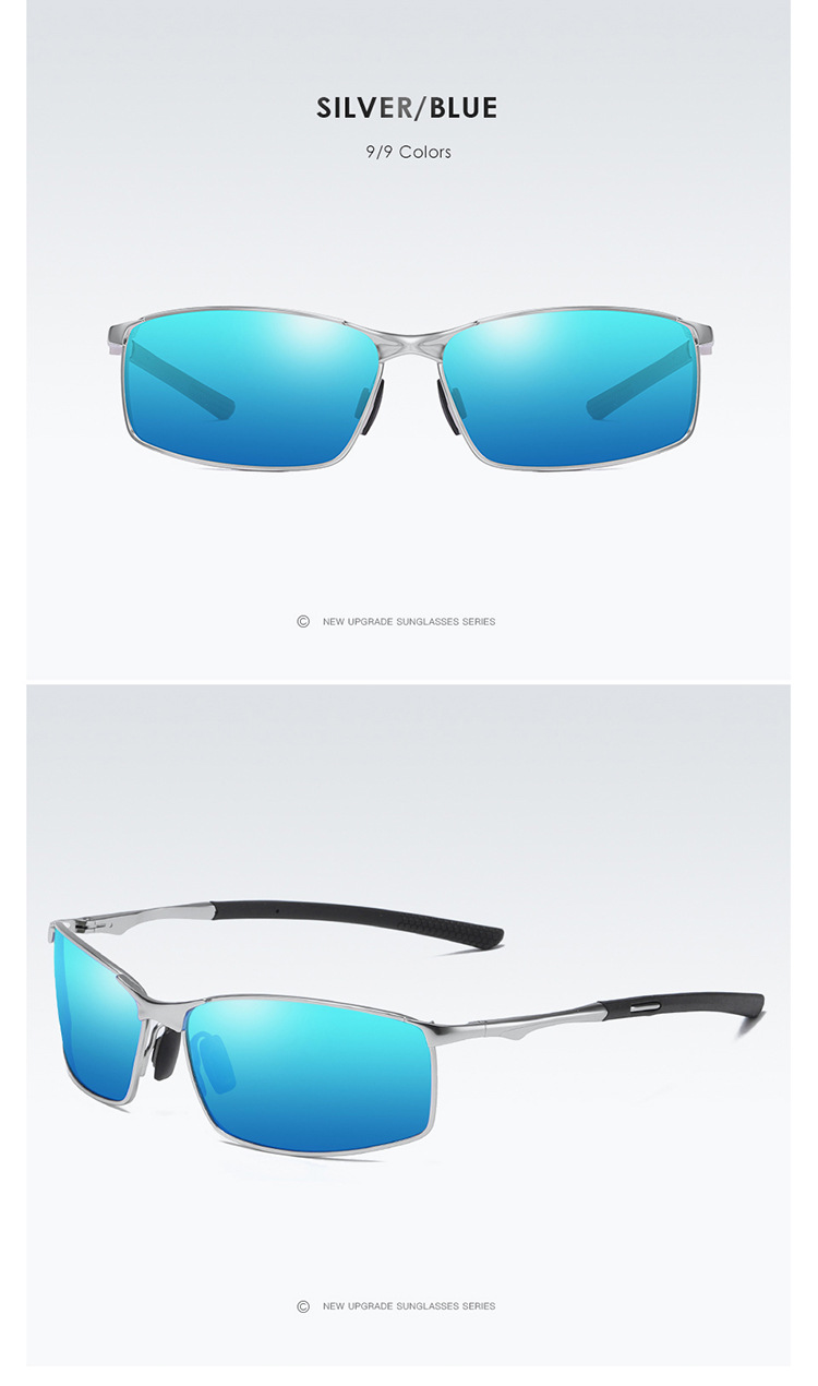 Title 13, Beliebte polarisierte Herren Metall-Sportbrille...