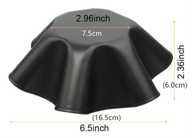 Title 1, Non-Stick Fluted Tortilla Shell Maker Pans Taco...