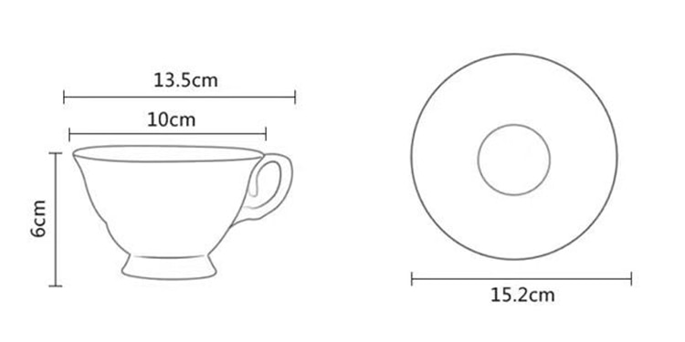 Title 1, Coffee Ceramic Tea Cup Suit