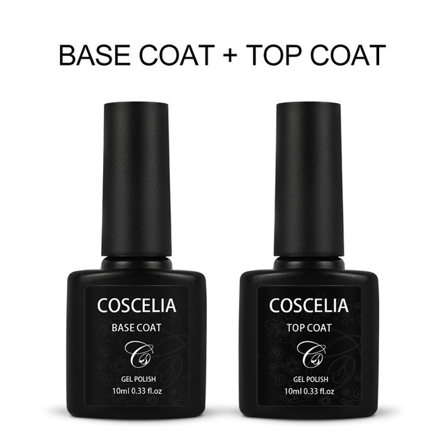 Top Base Coat Set 10ML für Gel-Nagellack Vernish Semi