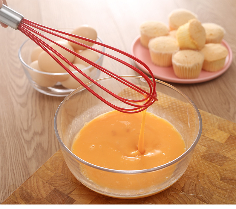 Title 2, Household Mini Baking Whisk Silicone Cream Whisk