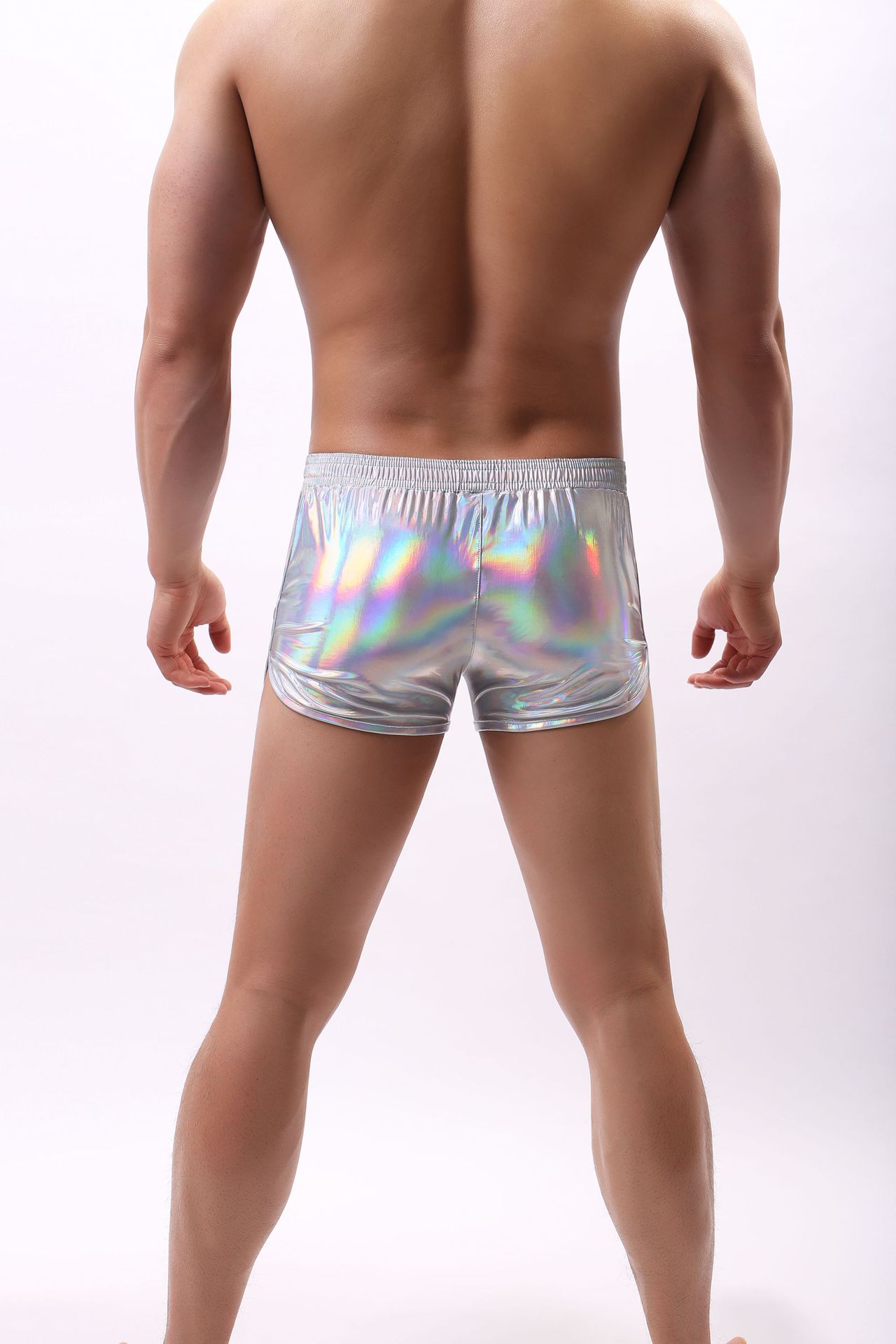 Title 7, Boxer homme en similicuir extensible à chaud, g...