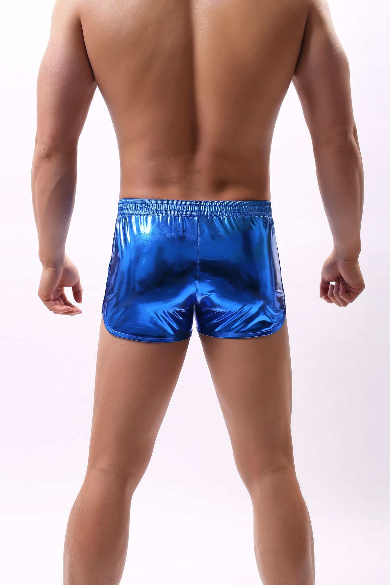 Title 15, Boxer homme en similicuir extensible à chaud, g...