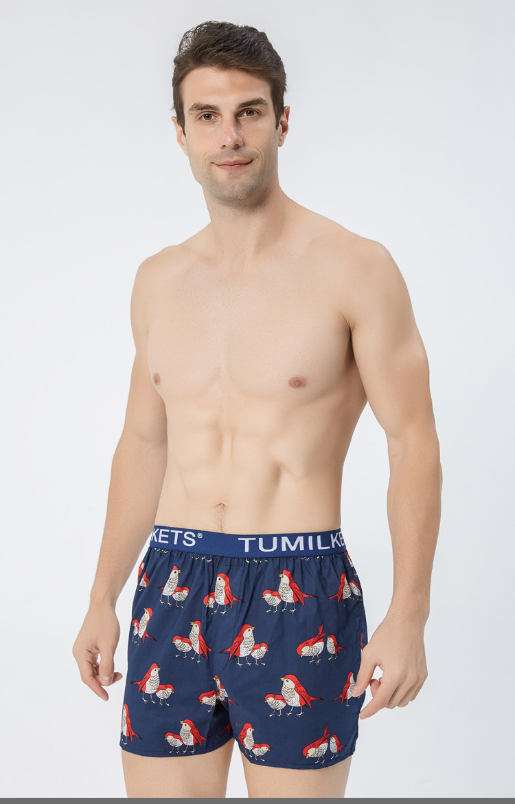 Title 1, Herren-Boxershorts mit lockerem Webmuster, bedr...