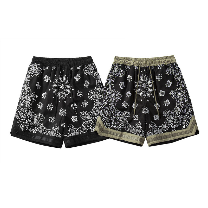 Title 1, Shorts Lounge Militares Painel Floral de Caju H...