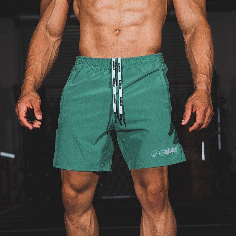 Title 6, Shorts esportivos finos masculinos fitness casu...