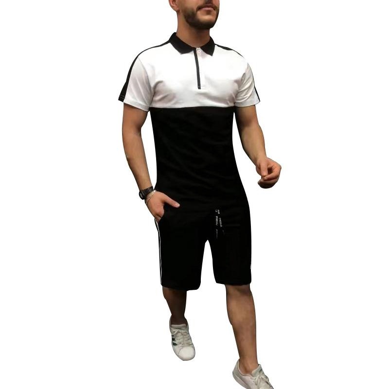 Title 4, Nuevo Traje Casual para Hombre Camisa Polo con ...