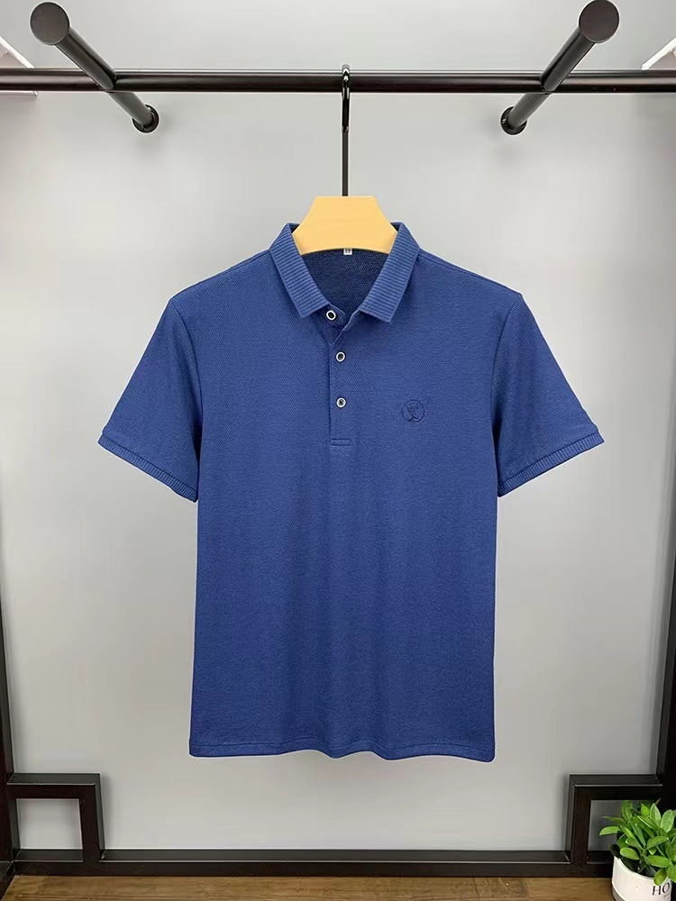 Title 4, Heren polo shirt met korte mouwen, katoen en he...