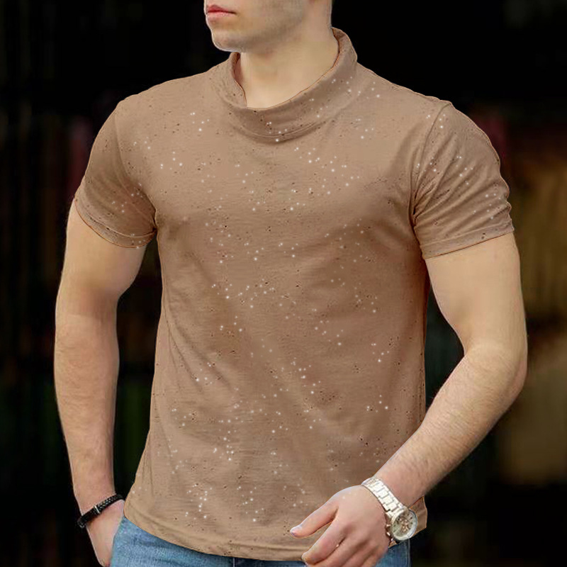 Title 4, Camiseta casual europea y americana para hombre...