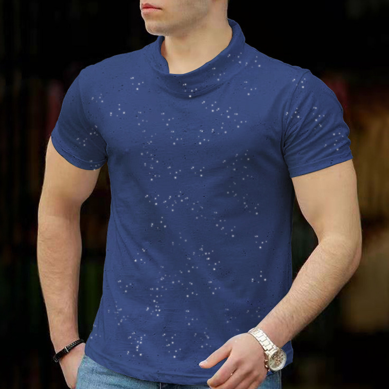 Title 5, Camiseta casual europea y americana para hombre...